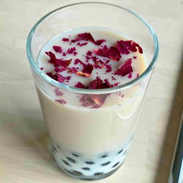 tapioca pearls rose milk tea recipe