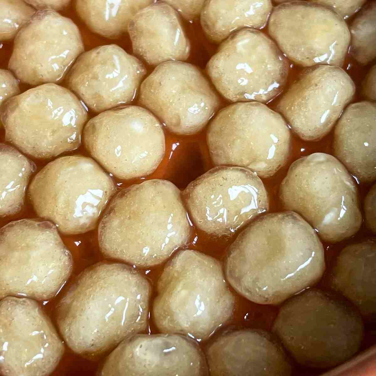Honey tapioca pearls