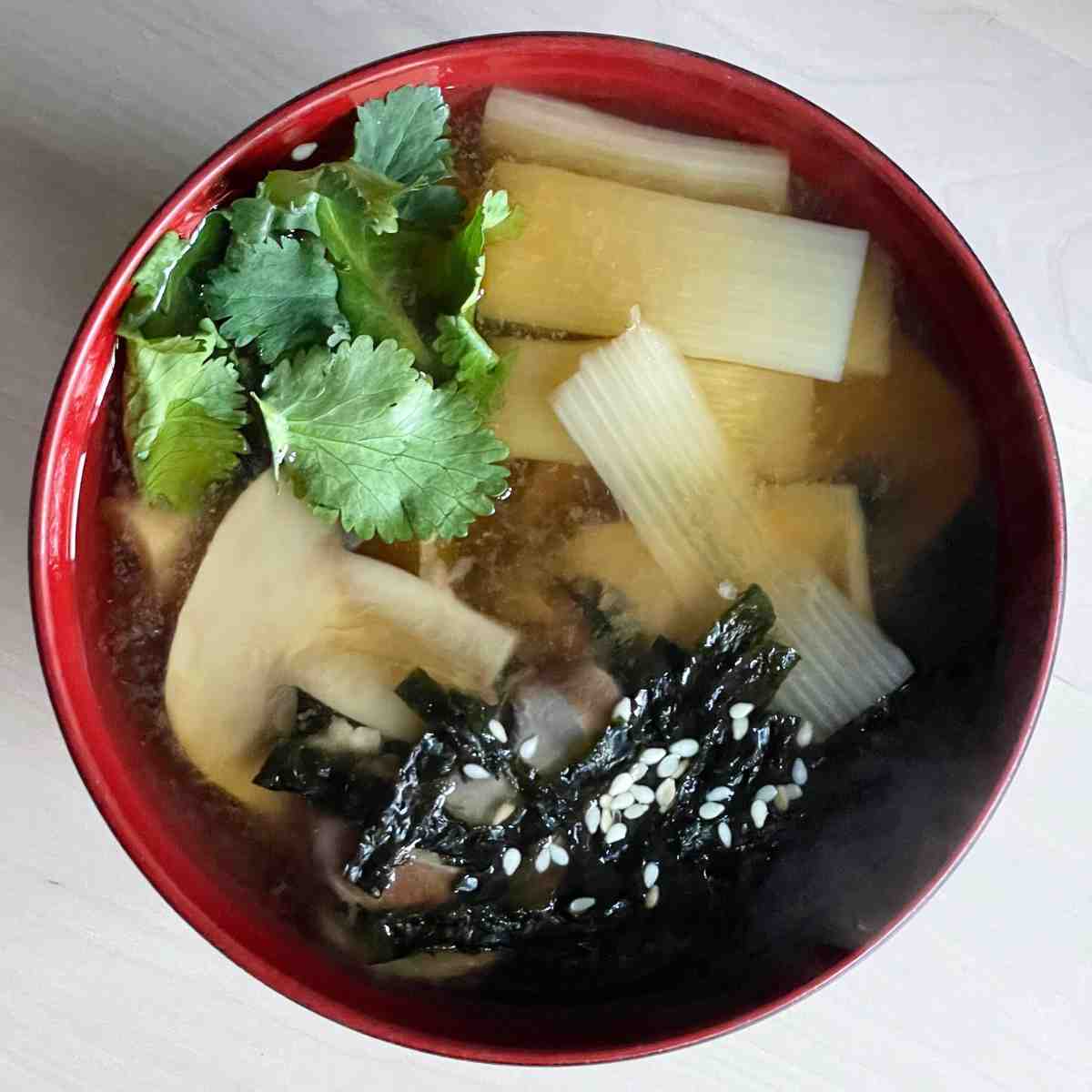 bamboo shoot in soup