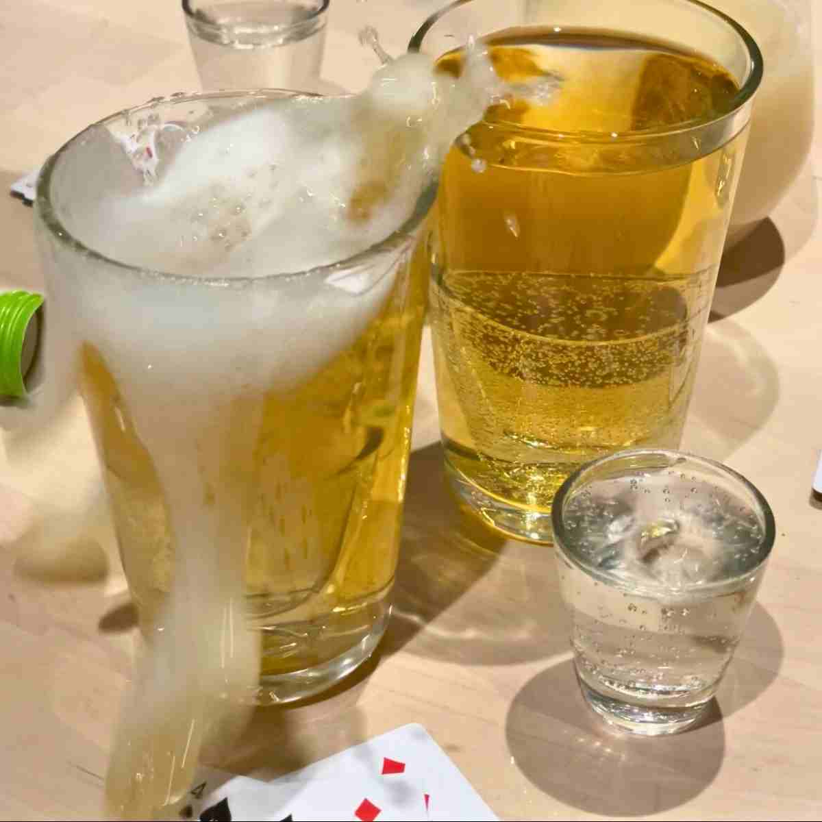 Soju bomb recipe Korean drinking game