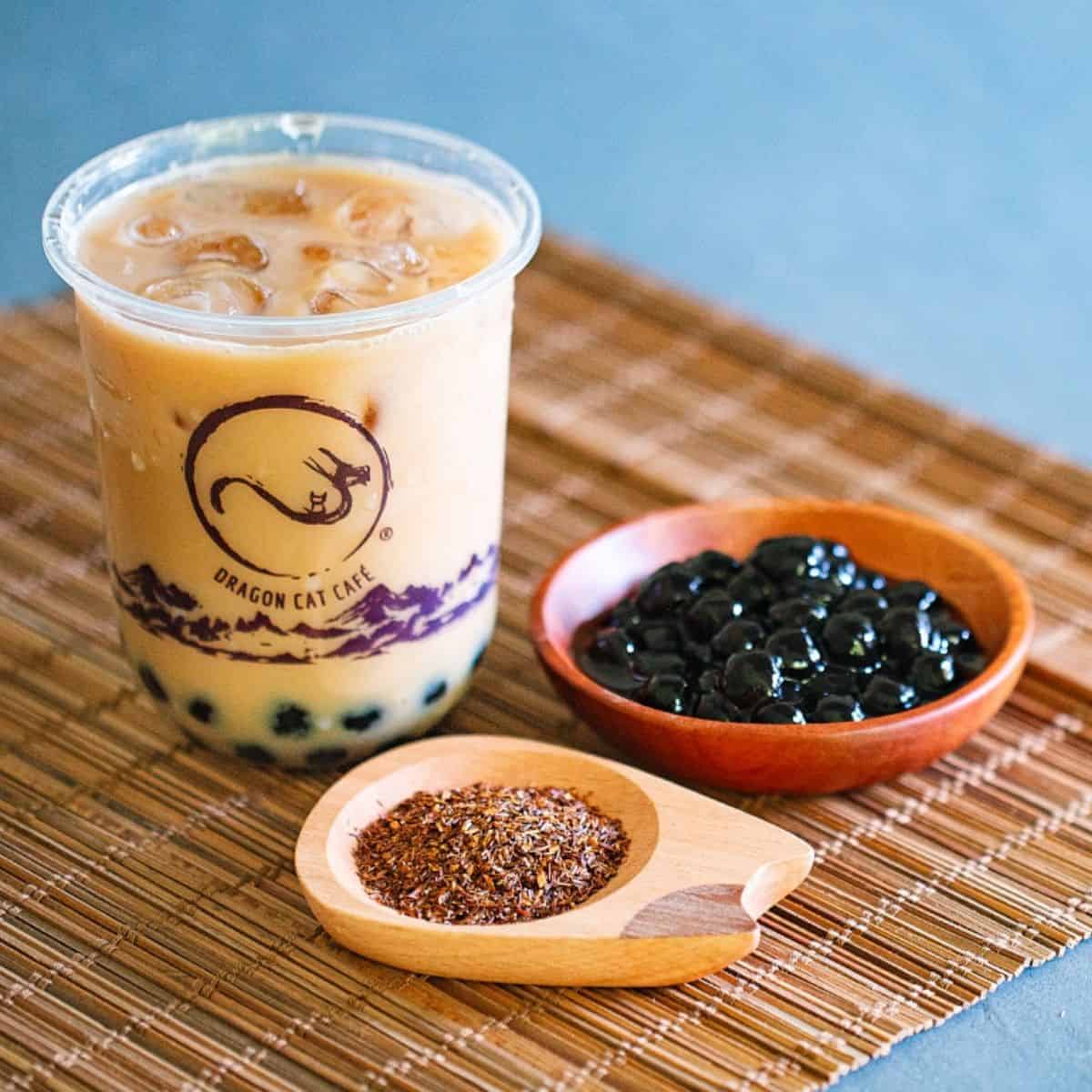 Fresh Finest Instant Boba Tea Kit with Tapioca Pearls & Reusable Boba Cup  with Straw - Bubble Tea Kit Includes 6 Classic Milk Tea Packets & 6 Bubble  Tea Pearls Packets 