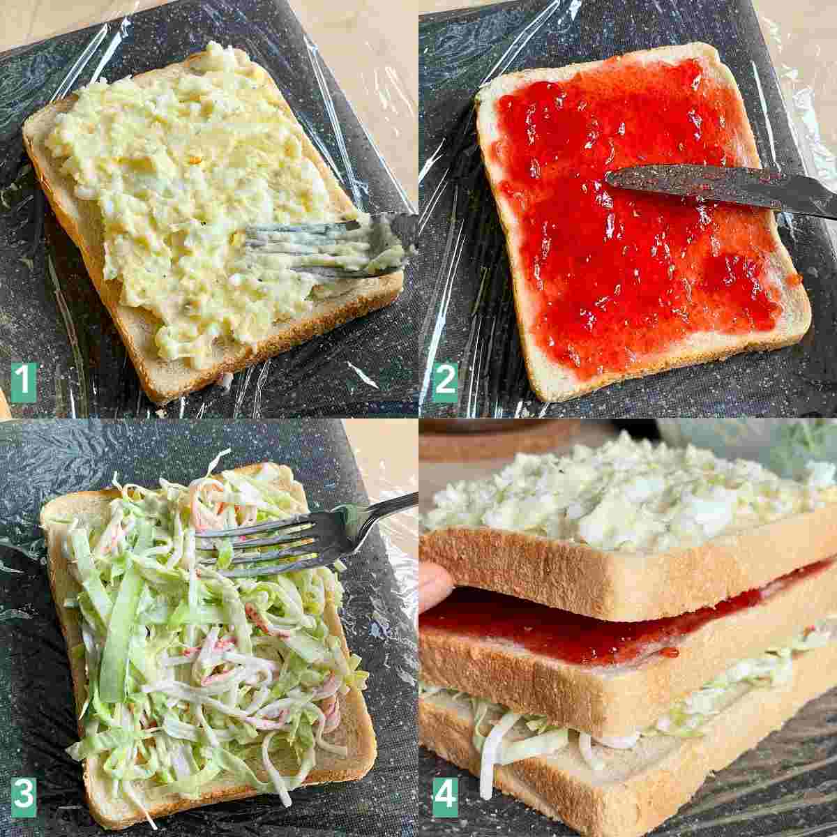 how to make inkigayo sandwich