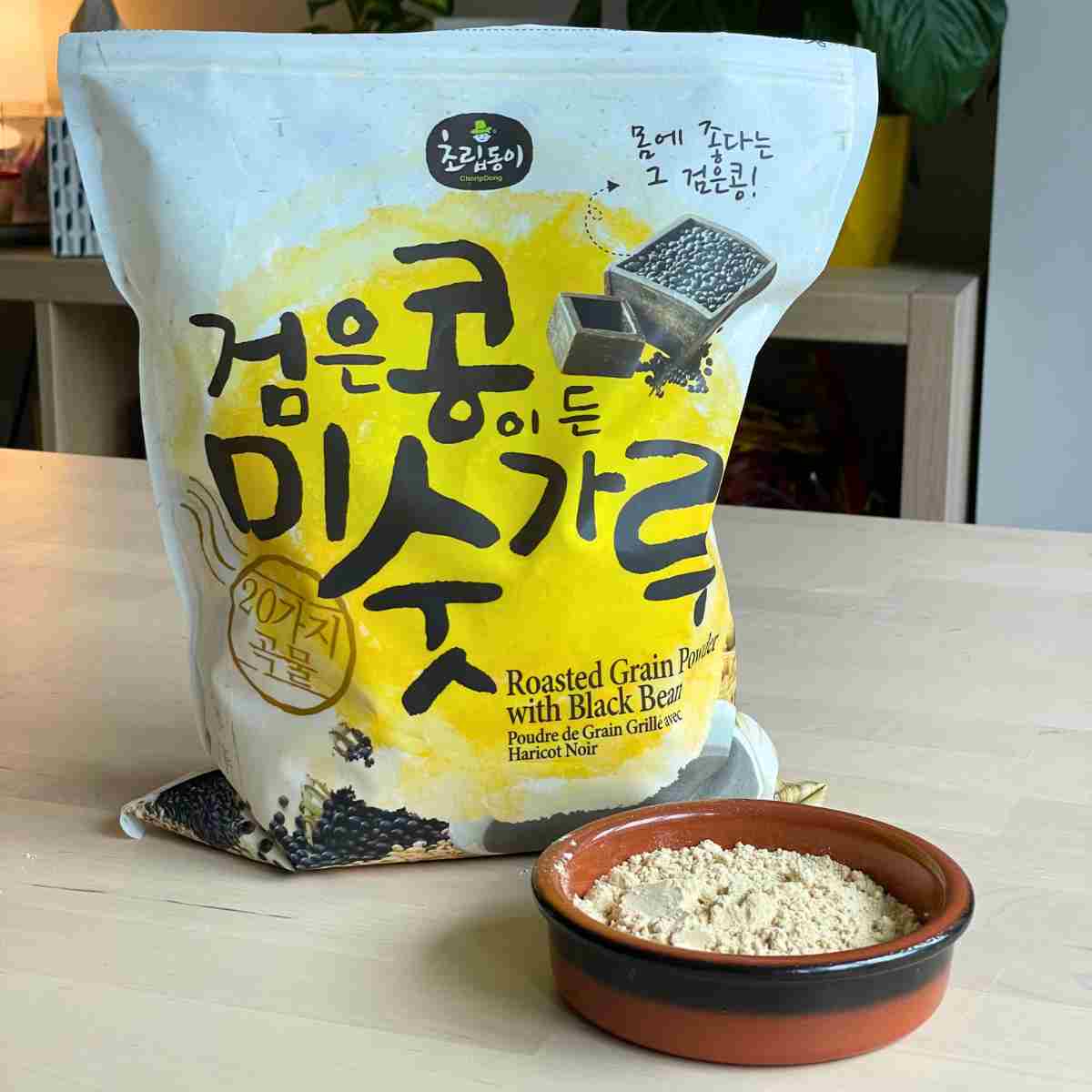 korean roasted mixed grain powder