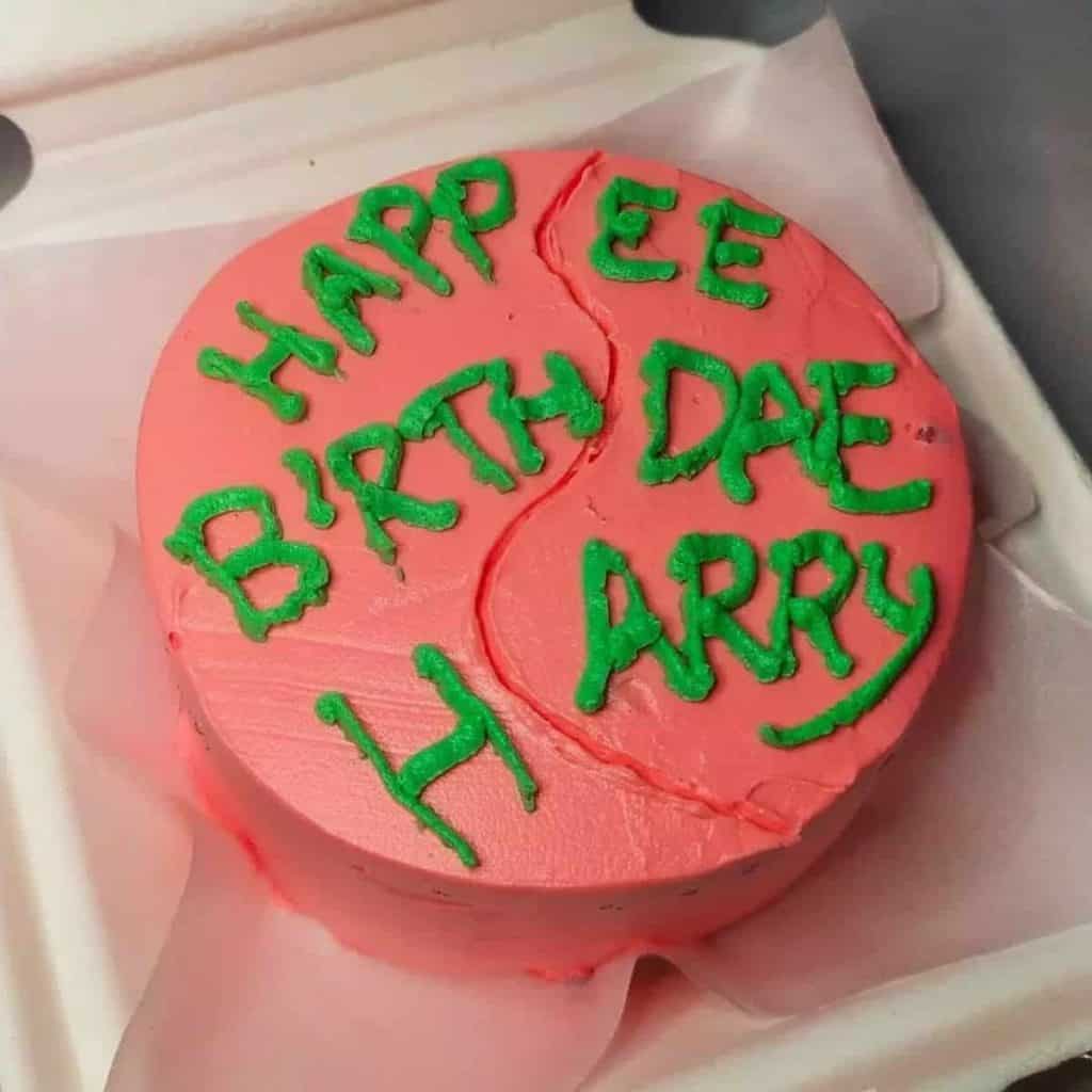 Harry Potter 'Happy Birthday - Sorting Hat' Cake Topper