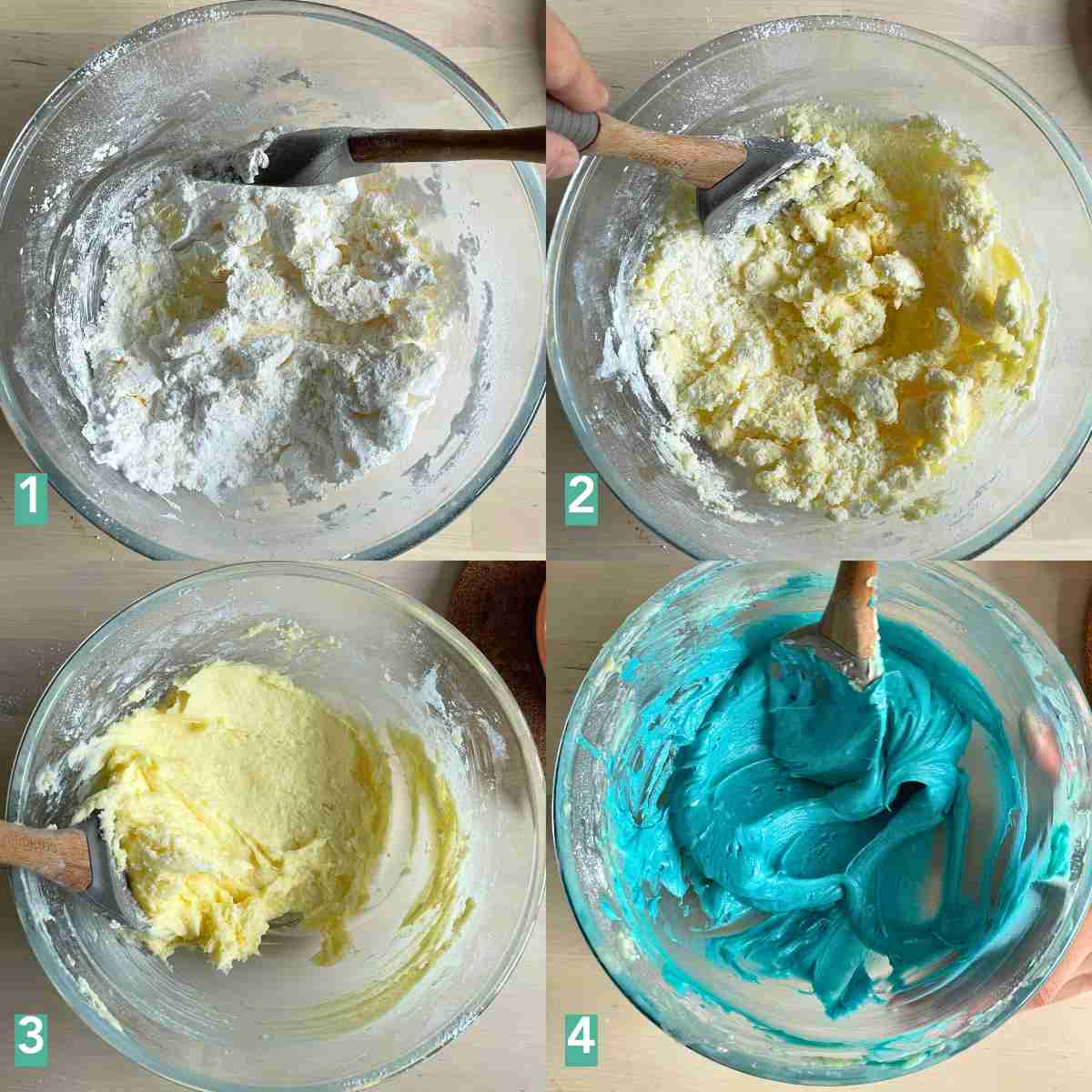 How to make buttercream frosting for lunchbox cake