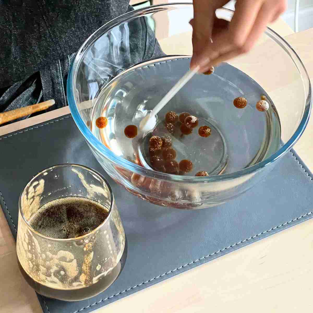 how to make coffee popping boba