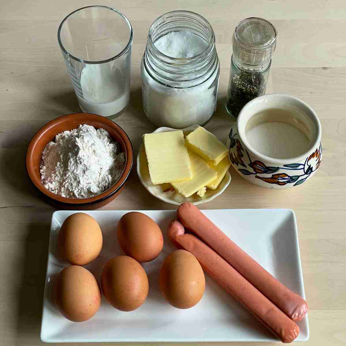 Korean egg bread Ingredients