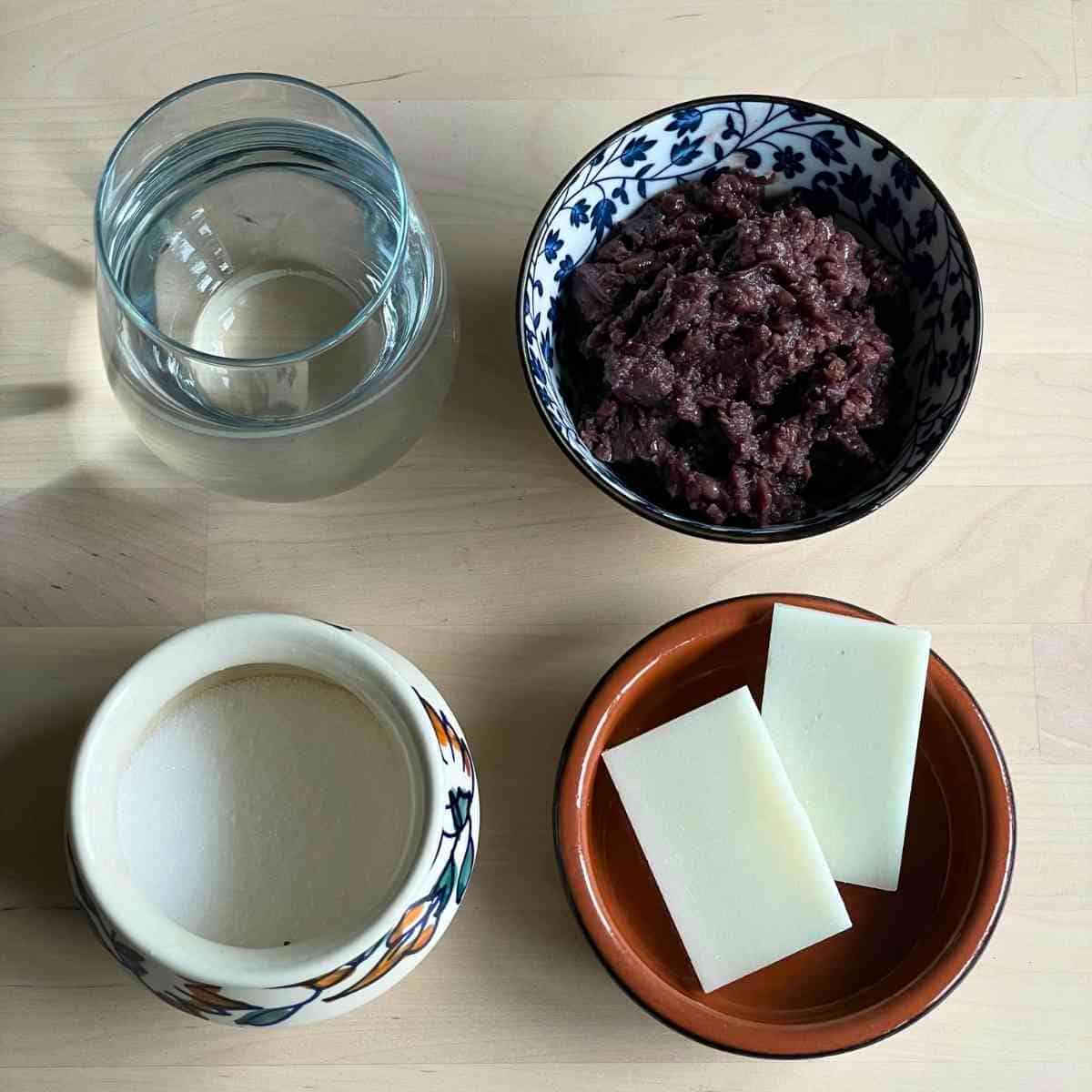 oshiruko ingredients