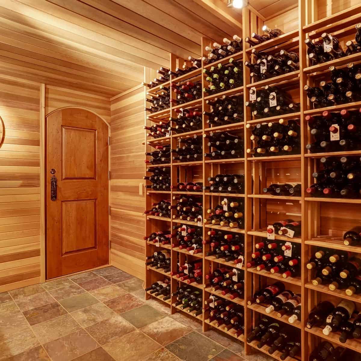 How to Build a Wine Cellar With 192 Bottle Capacity for $250