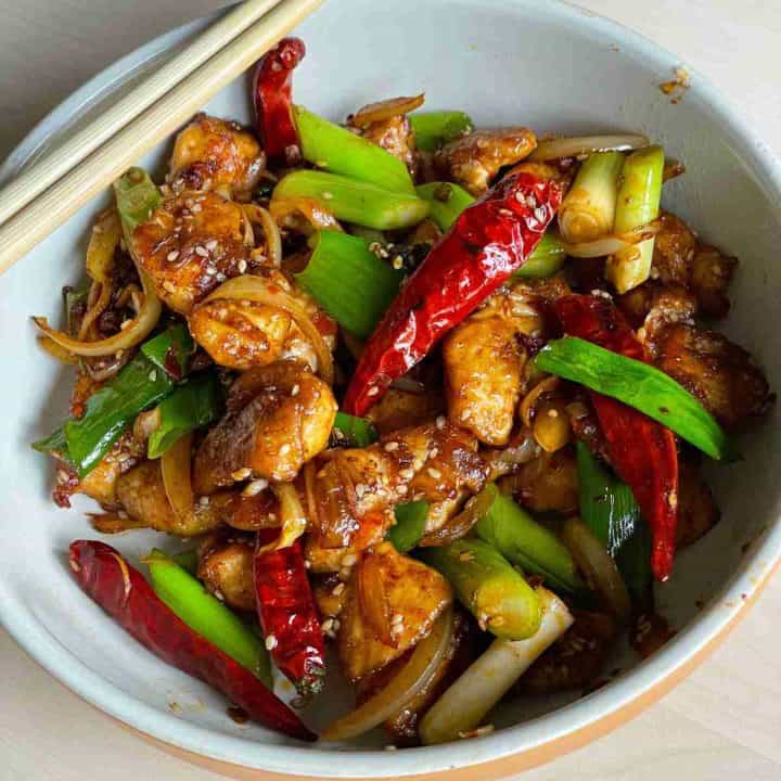 Authentic Szechuan Chicken Recipe | Honest Food Talks