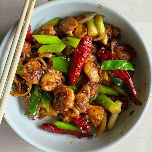 Authentic Szechuan Chicken Recipe | Honest Food Talks