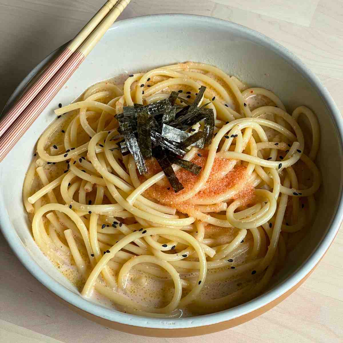 japanese cod roe pasta recipe