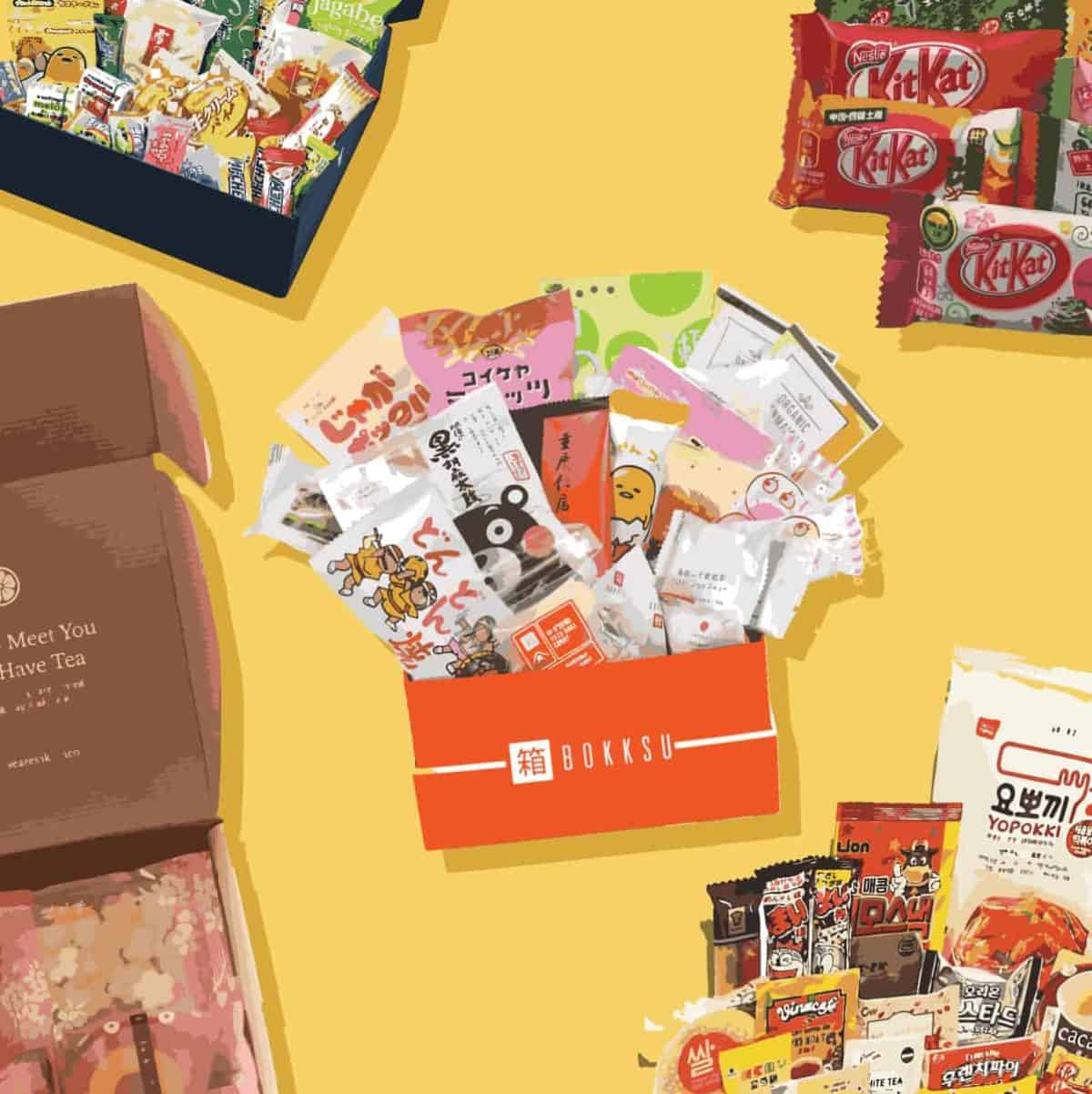 Kawaii Cute Deluxe Japanese Snack Box Asian Snack Box Christmas or Birthday  Gift Box Anime Manga Sweet Savoury Treats Snack Box 