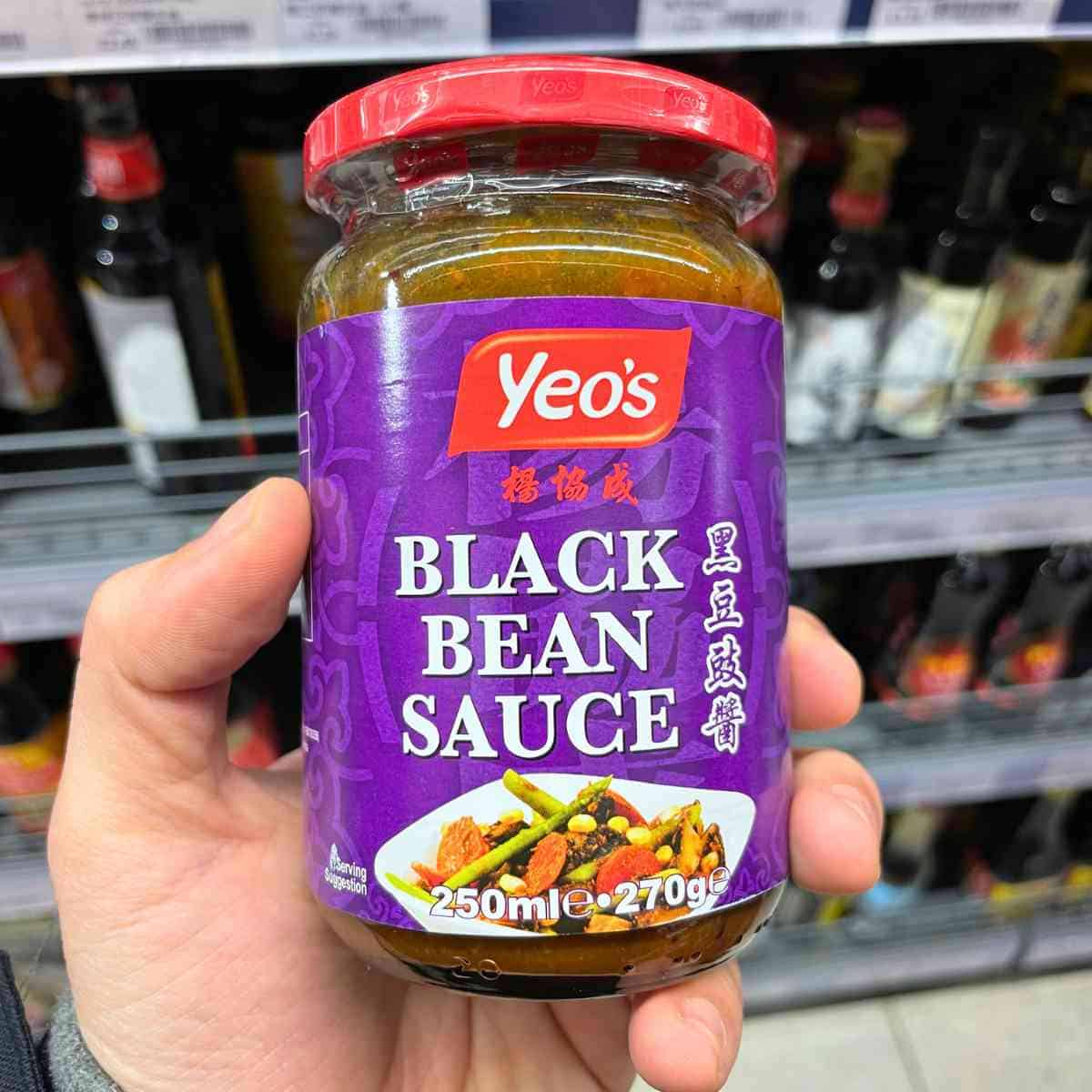 Premade black bean sauce