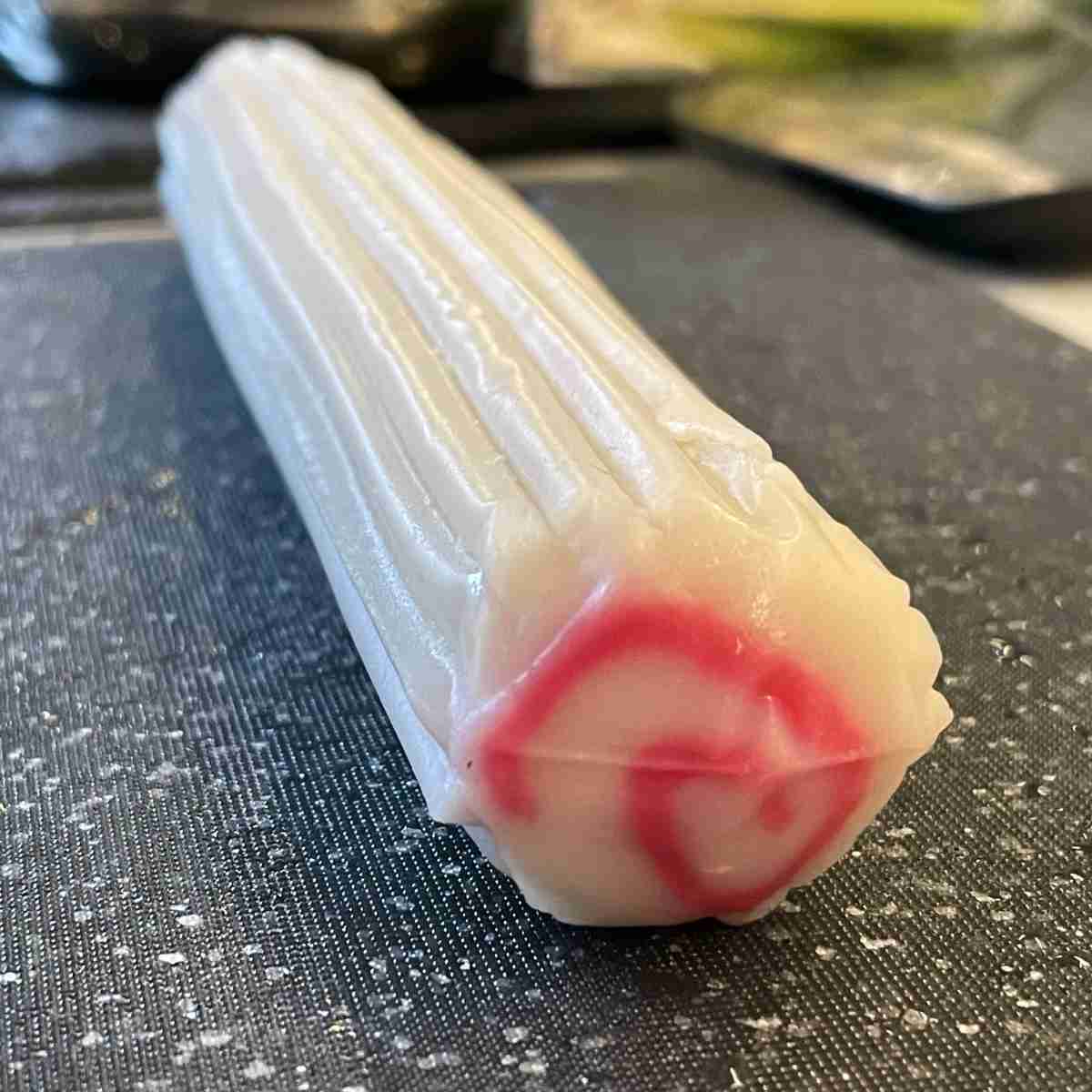packet Japanese white pink fish cake