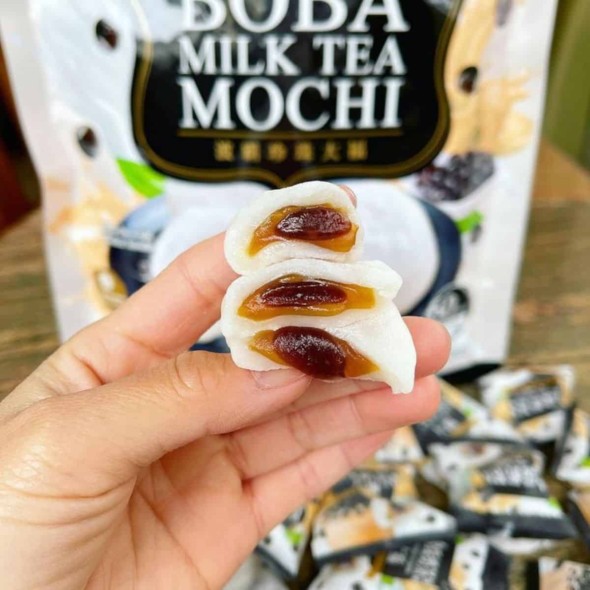 Mochi Soy Milk Tea with Boba Recipe – FOOD is Four Letter Word