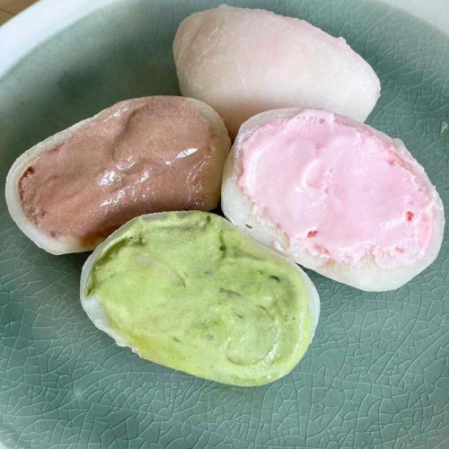 mochi ice cream recipe chocolate matcha strawberry