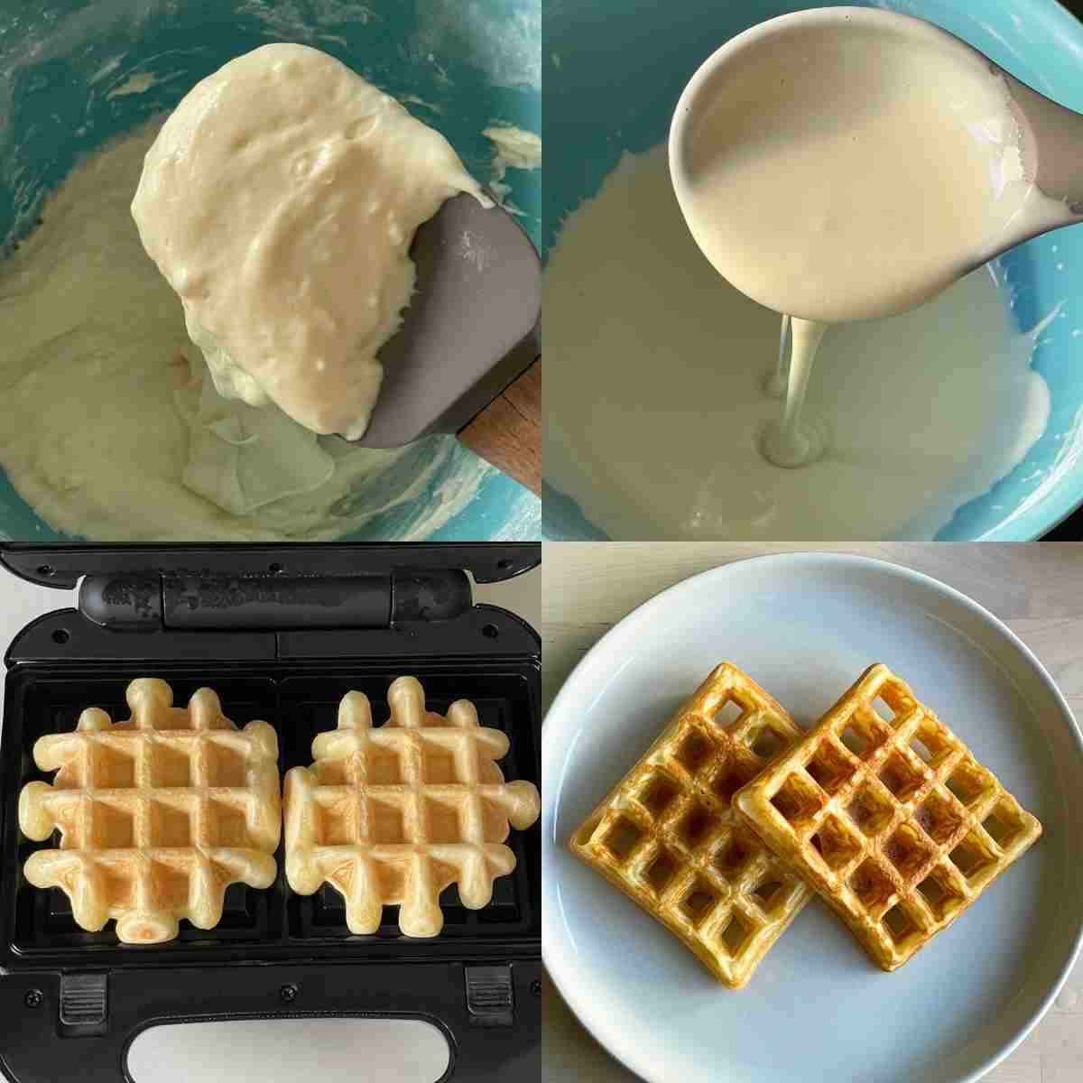 How to make crispy or softer mochi waffles