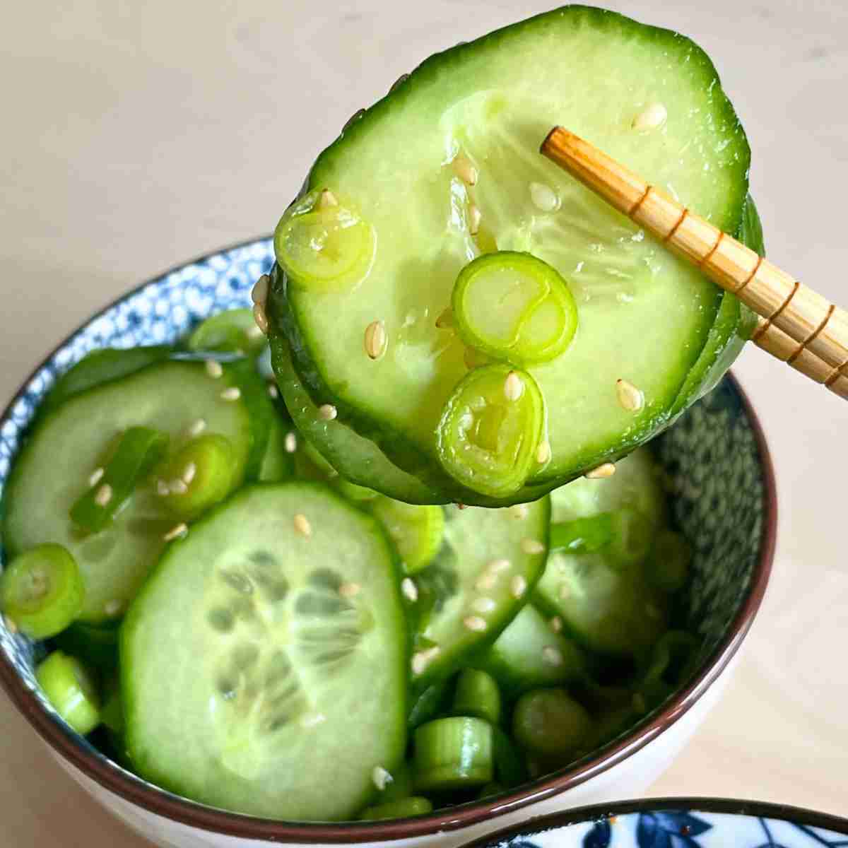 Korean cucumber salad recipe easy
