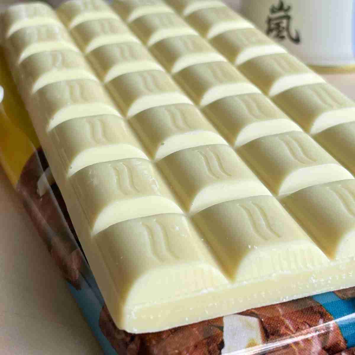 White chocolate bar