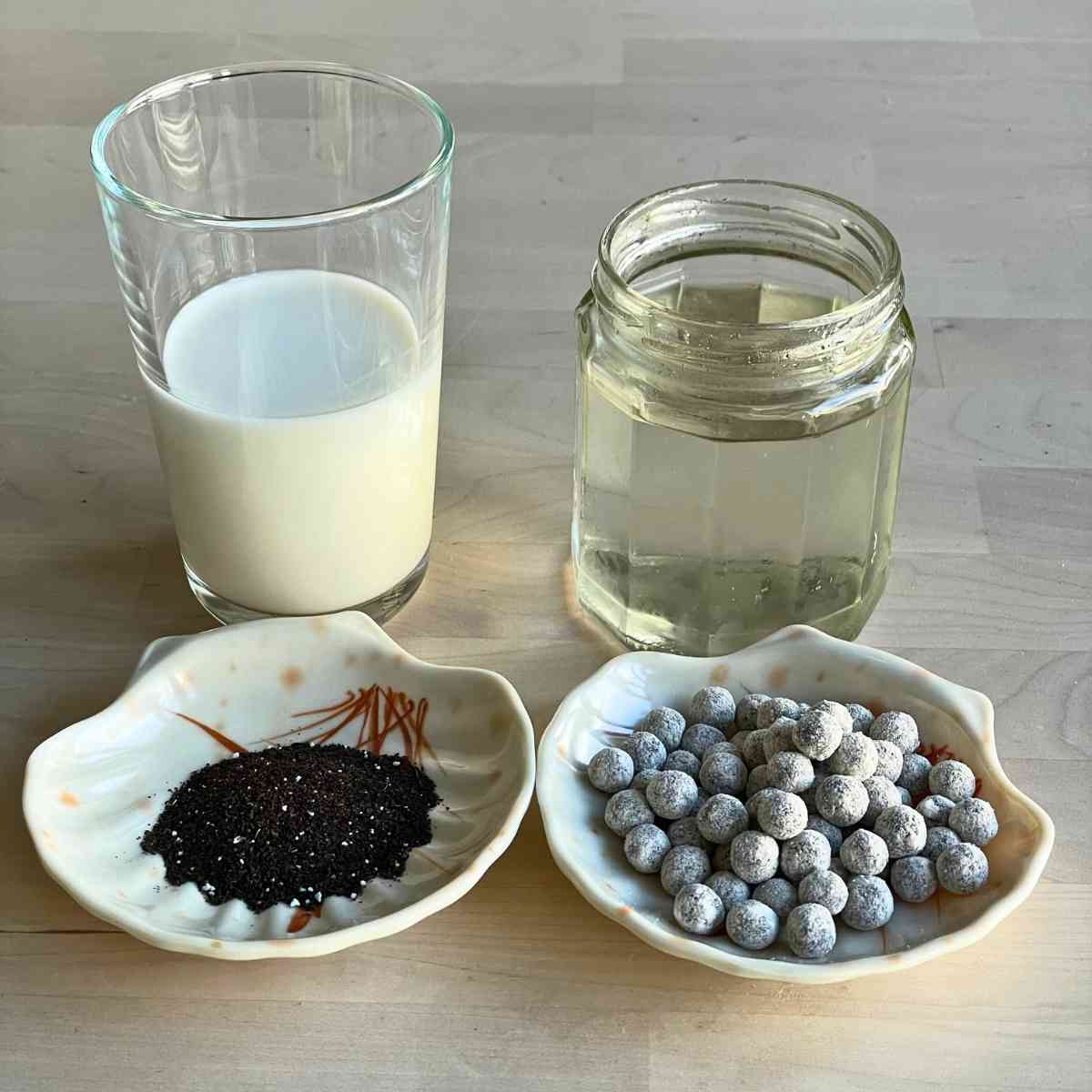 earl grey milk tea ingredients