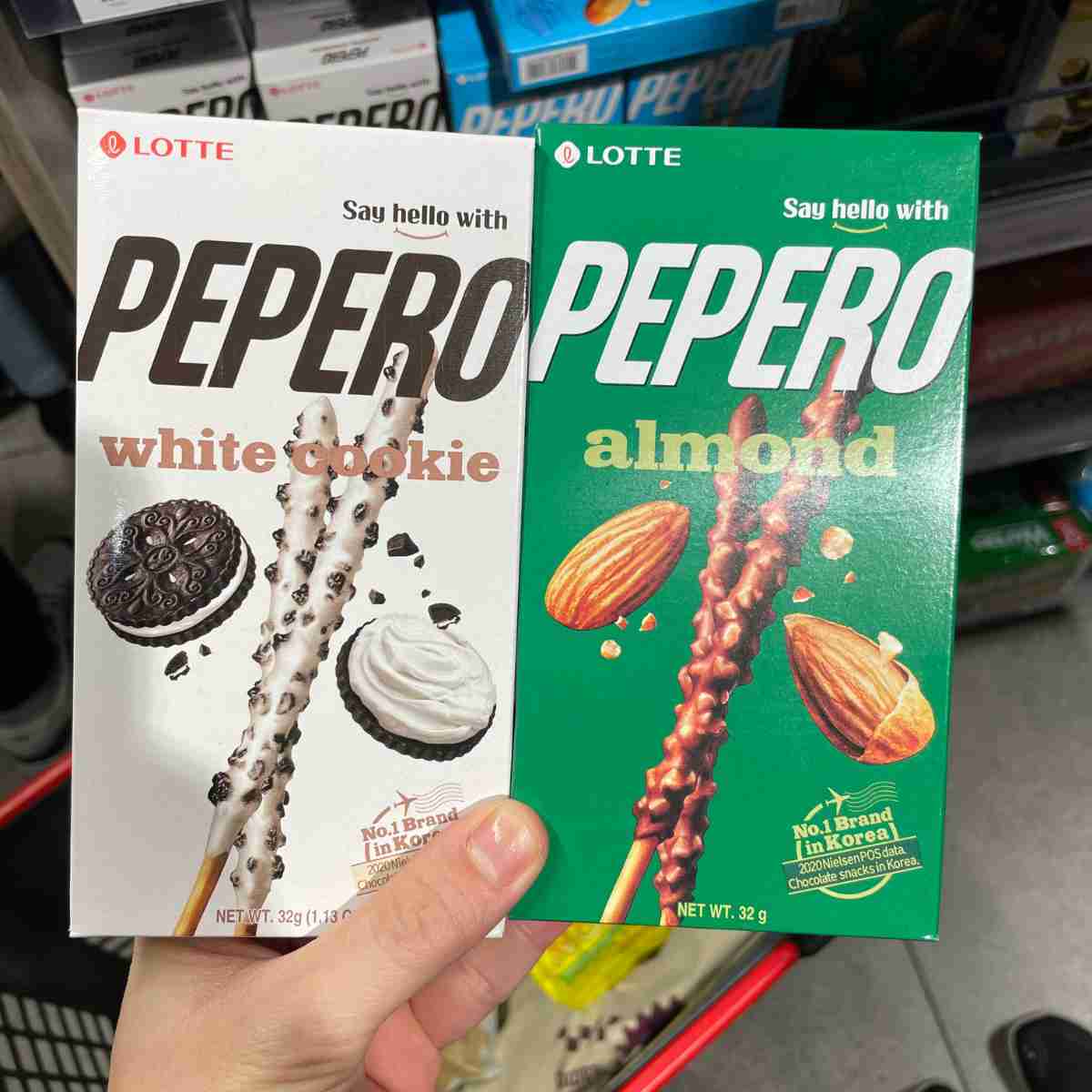 Pepero sticks