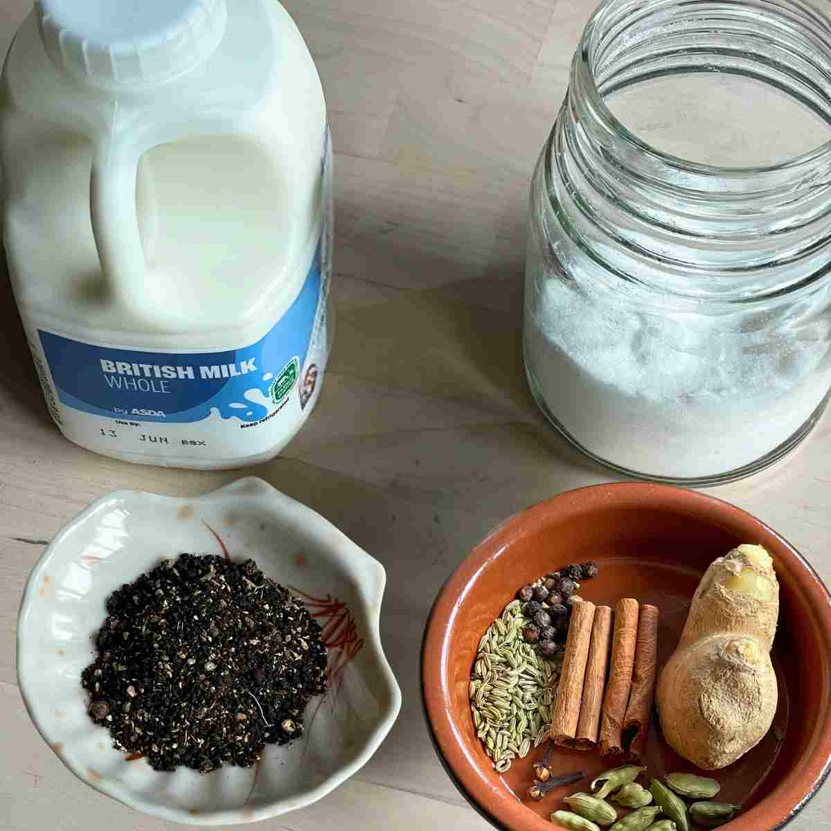 easy spiced chai latte ingredients