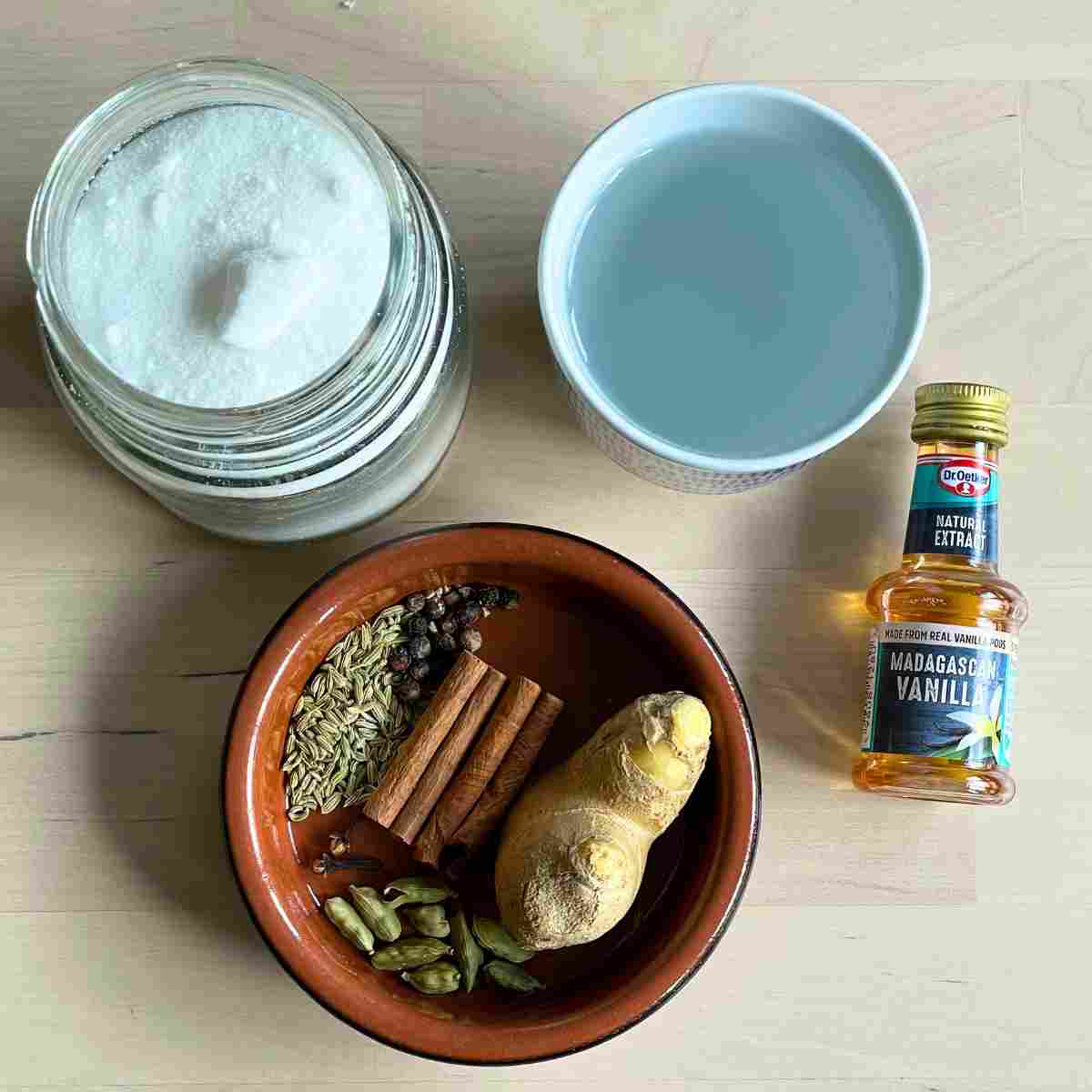easy chai syrup ingredients