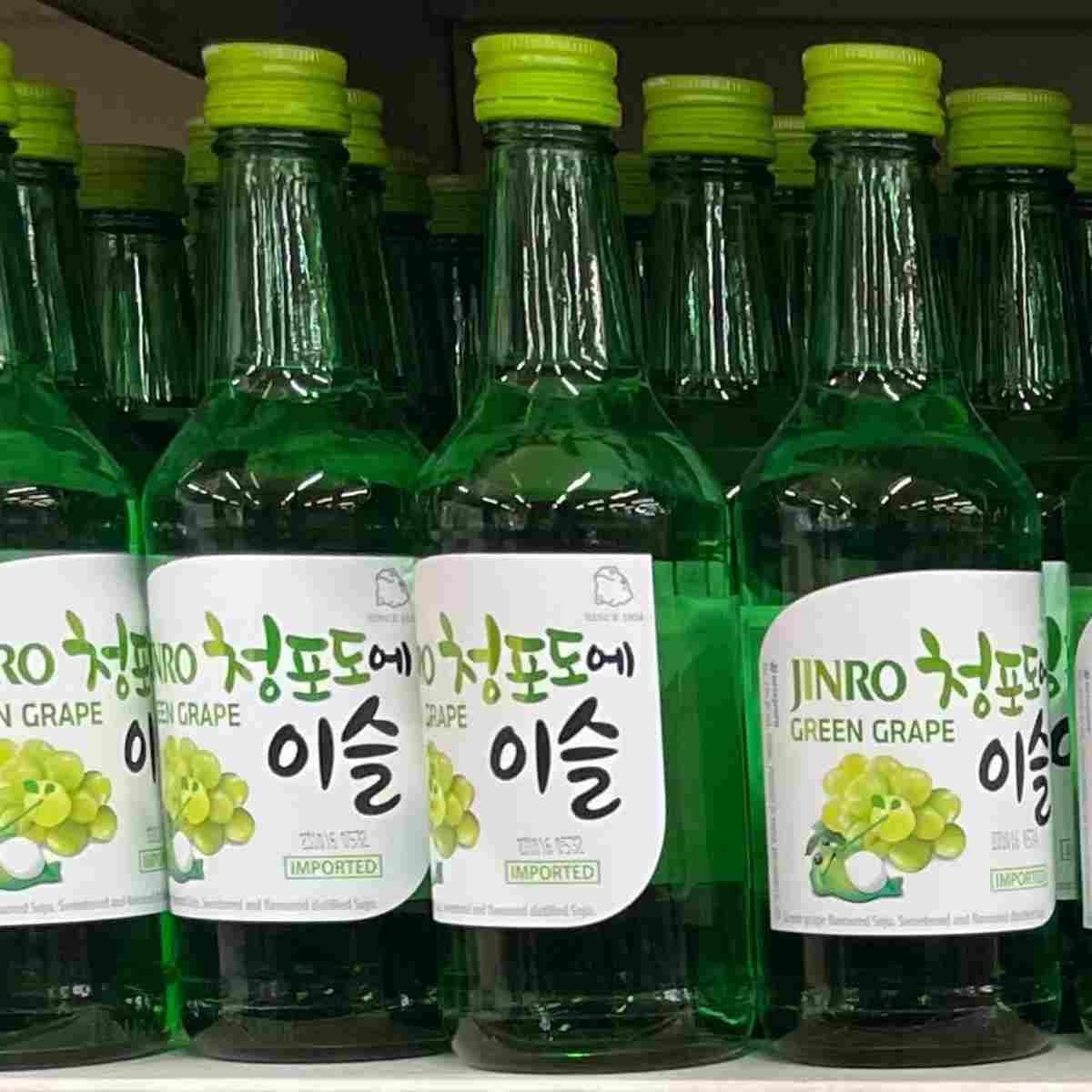 green grape soju