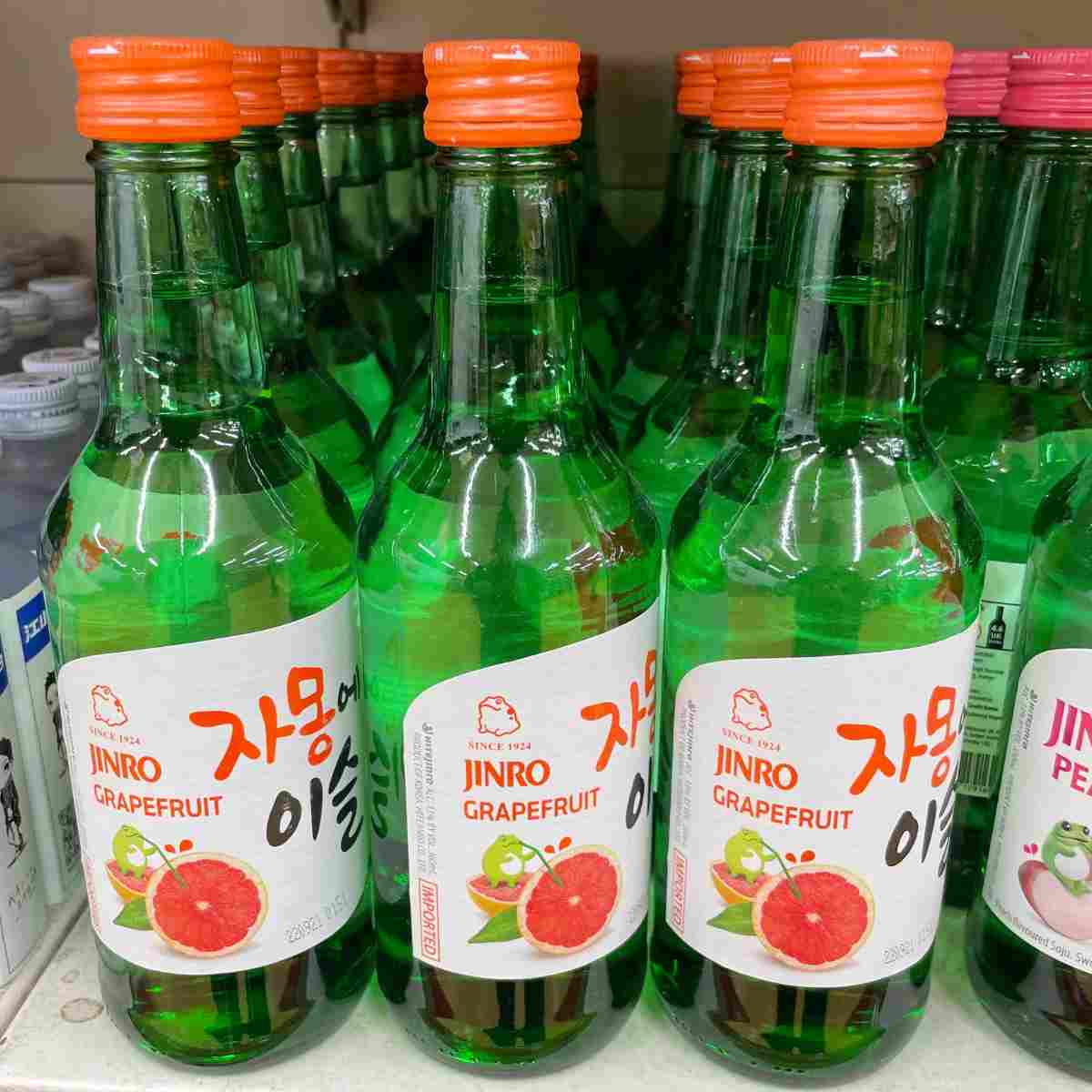 korean grapefruit distilled alcohol