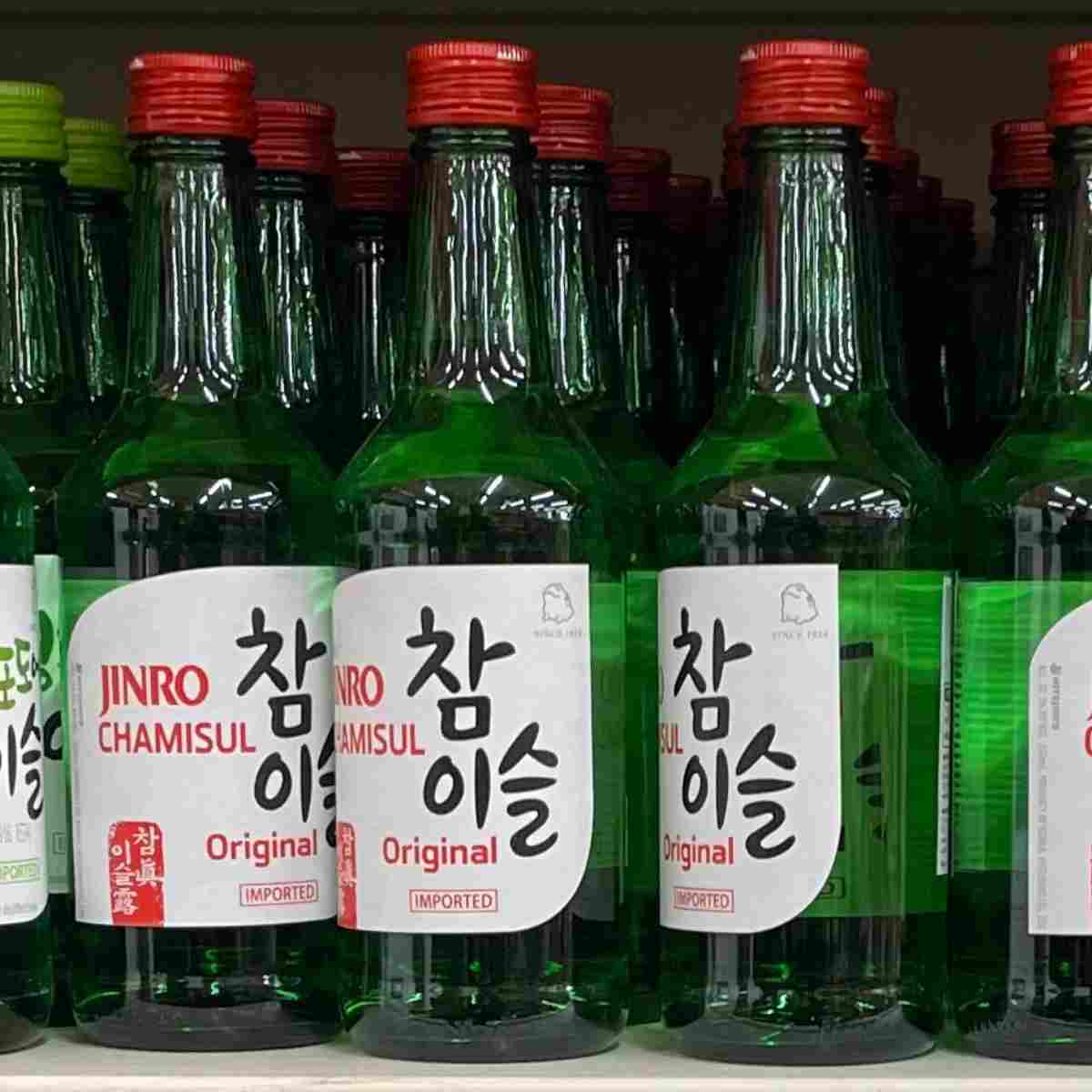plain korean distilled alcohol