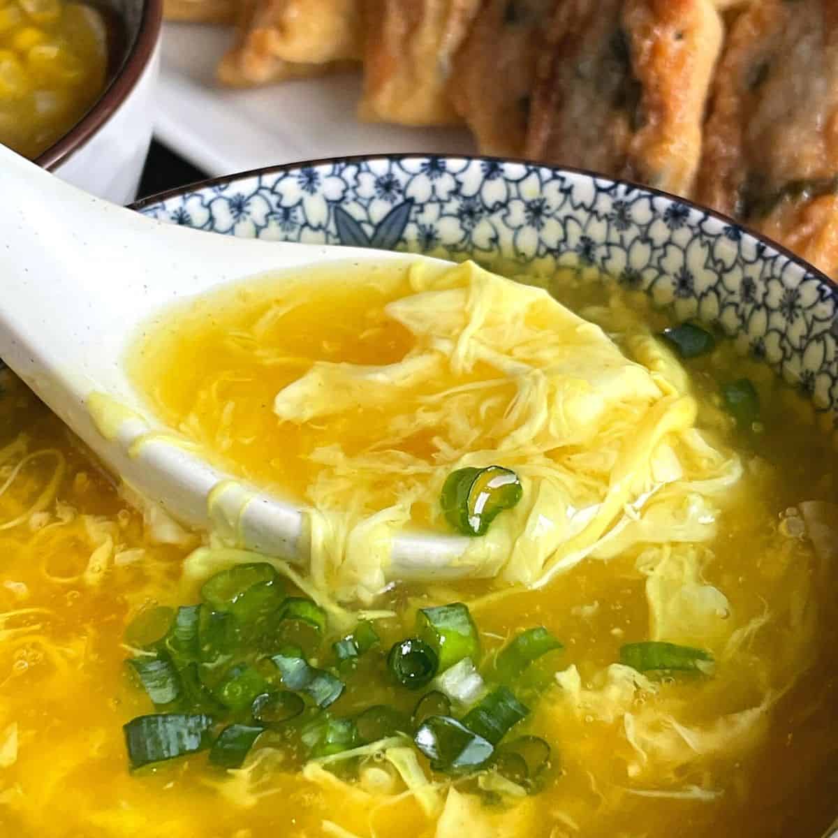 Easy egg drop soup recipe